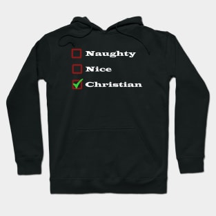 Merry Christian Christmas - Blessed Holidays Hoodie